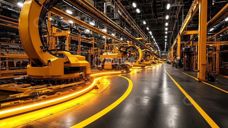 高清大图下载【趣麦麦图】工业流水线及设备