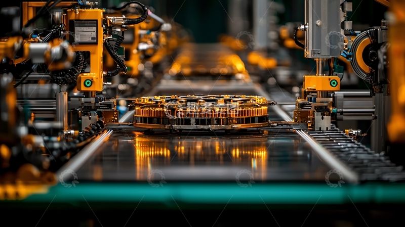 高清大图下载【趣麦麦图】自动化生产线