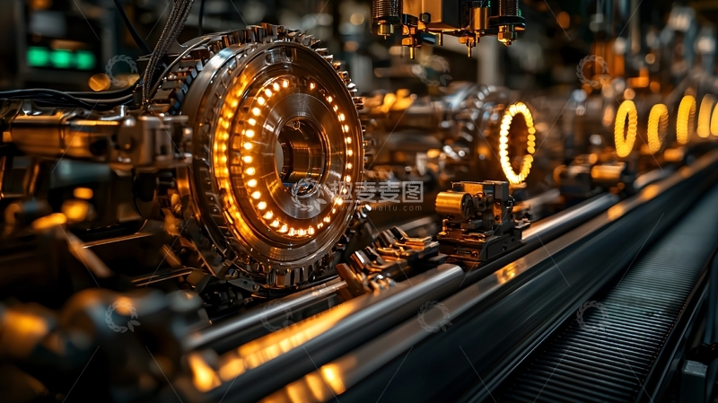 高清大图下载【趣麦麦图】精密机械零件