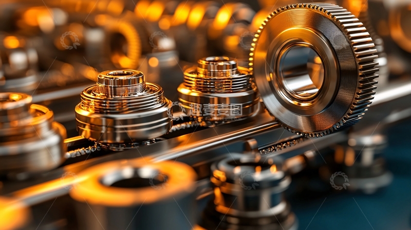高清大图下载【趣麦麦图】精密机械零件