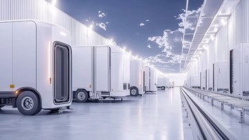 未来感运输车队