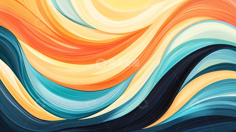 高清大图下载【趣麦麦图】抽象艺术画高清图片