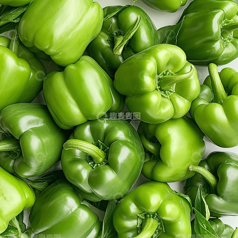 高清大图下载【趣麦麦图】绿色甜椒高清图片