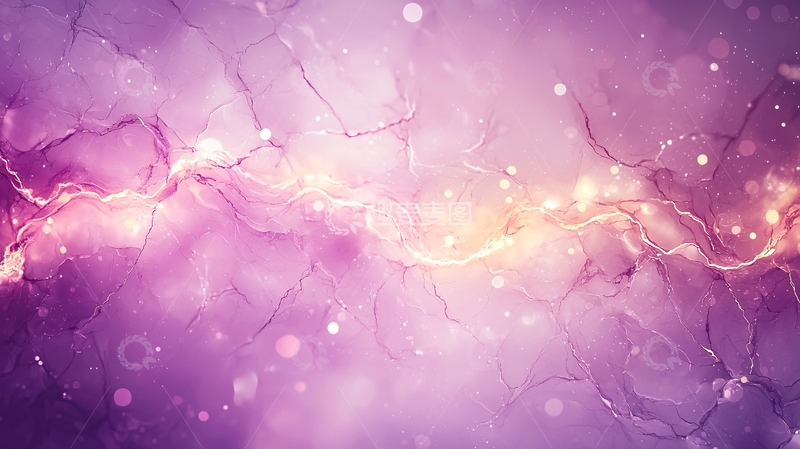 高清大图下载【趣麦麦图】紫色星云抽象背景