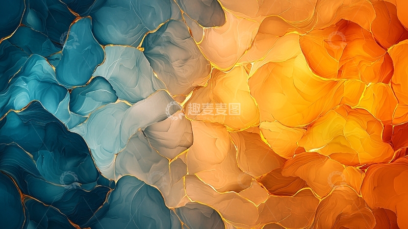 高清大图下载【趣麦麦图】抽象水彩纹理背景