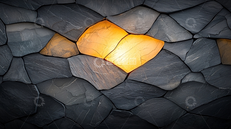 高清大图下载【趣麦麦图】发光石头高清图片