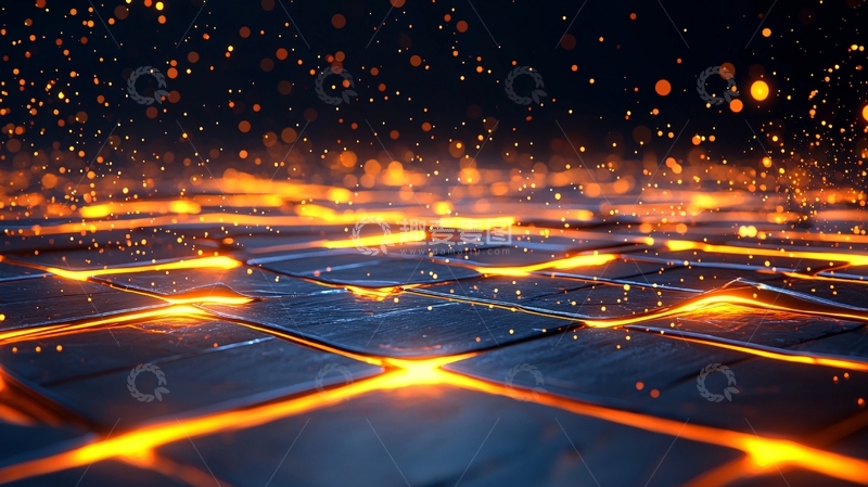 高清大图下载【趣麦麦图】科技感未来线路图