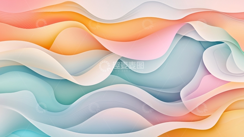 高清大图下载【趣麦麦图】柔和的色彩高清图片