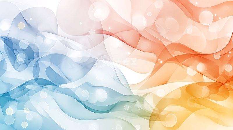 高清大图下载【趣麦麦图】抽象流动渐变背景