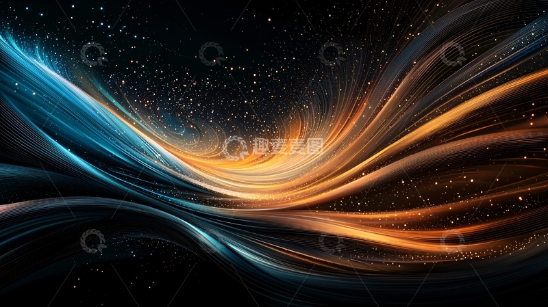 高清大图下载【趣麦麦图】光线流动高清图片