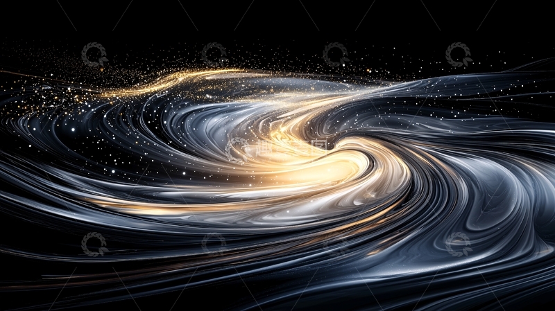 高清大图下载【趣麦麦图】宇宙星云旋转