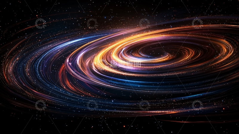 高清大图下载【趣麦麦图】旋涡状星云高清图片