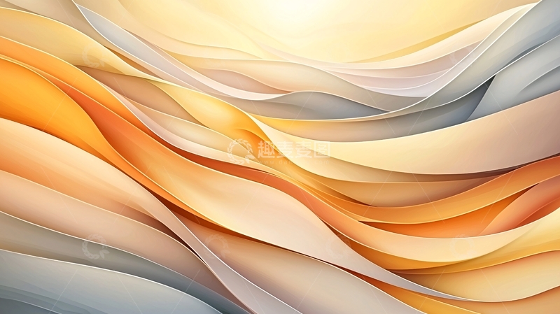 高清大图下载【趣麦麦图】抽象水彩渐变背景