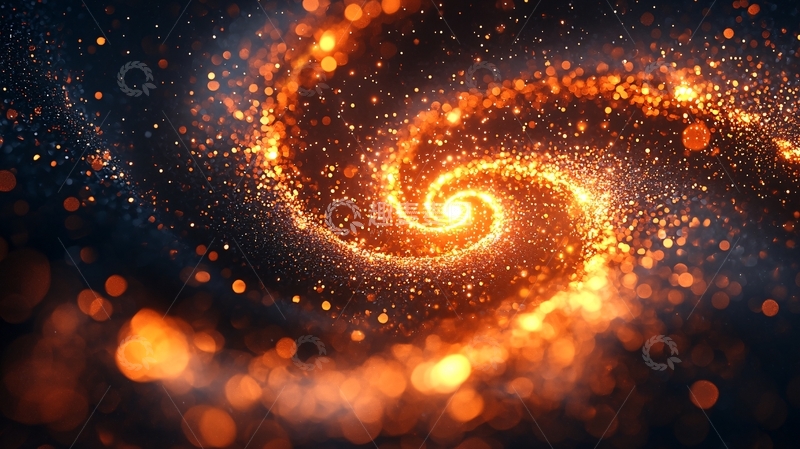 高清大图下载【趣麦麦图】璀璨星河漩涡星云
