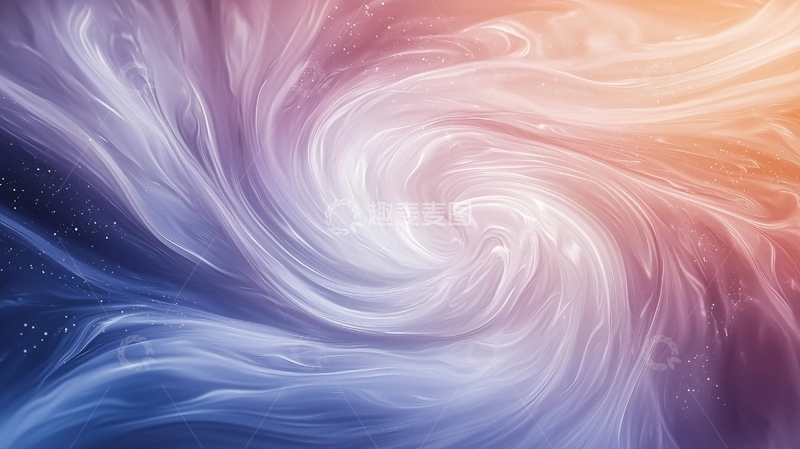 高清大图下载【趣麦麦图】绚丽多彩的漩涡背景
