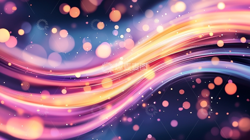 高清大图下载【趣麦麦图】绚丽光线背景