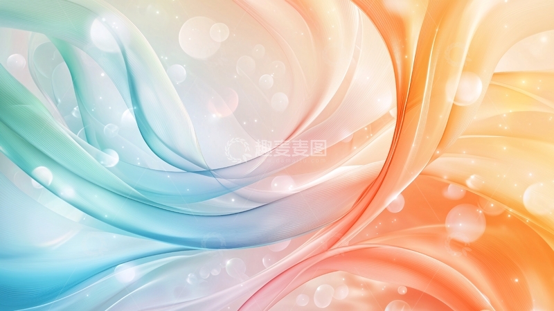 高清大图下载【趣麦麦图】抽象水彩背景