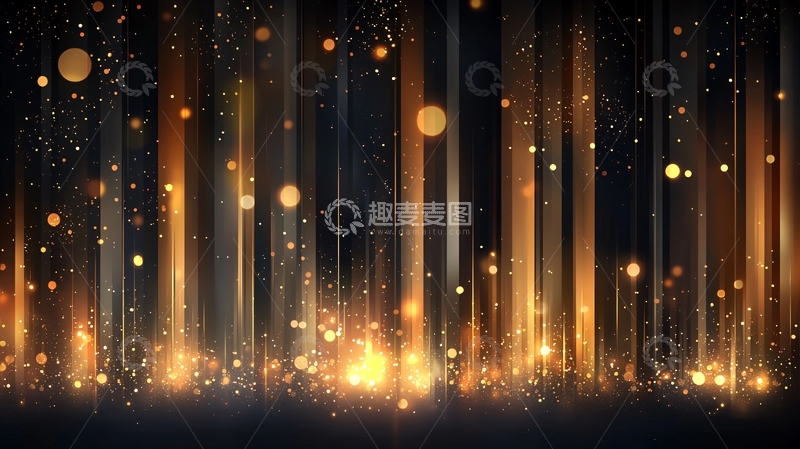 高清大图下载【趣麦麦图】金色光束背景图