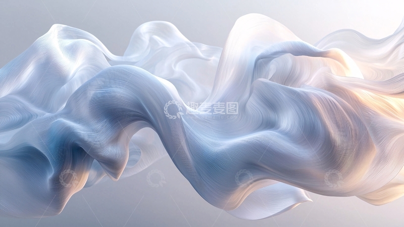 流动的丝绸光泽纹理