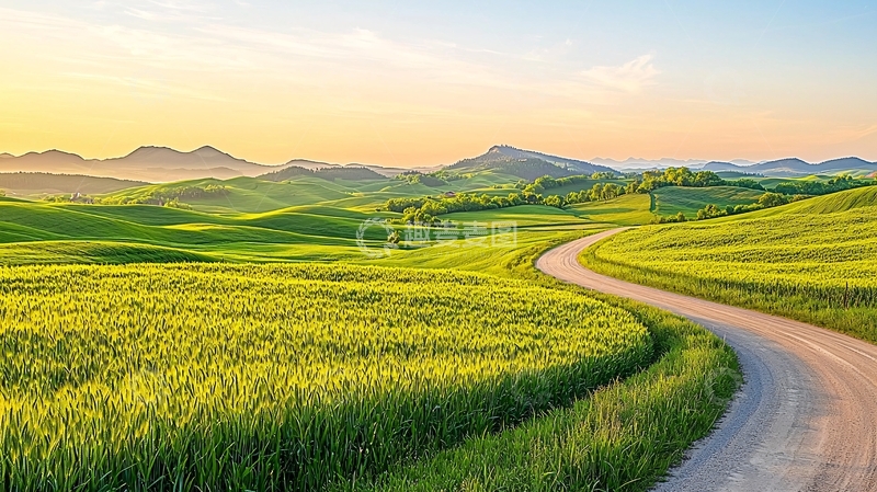 高清大图下载【趣麦麦图】田园风光高清图片