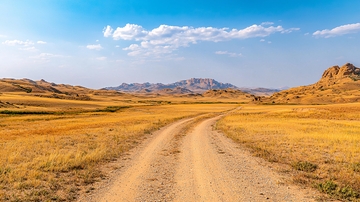 广袤的非洲草原风光