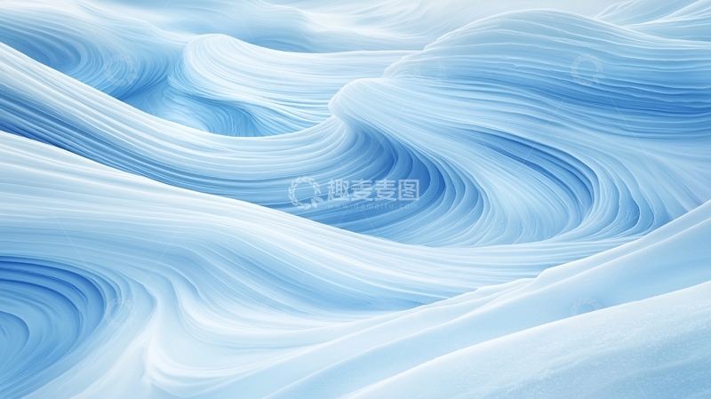 高清大图下载【趣麦麦图】水波纹理蓝色背景