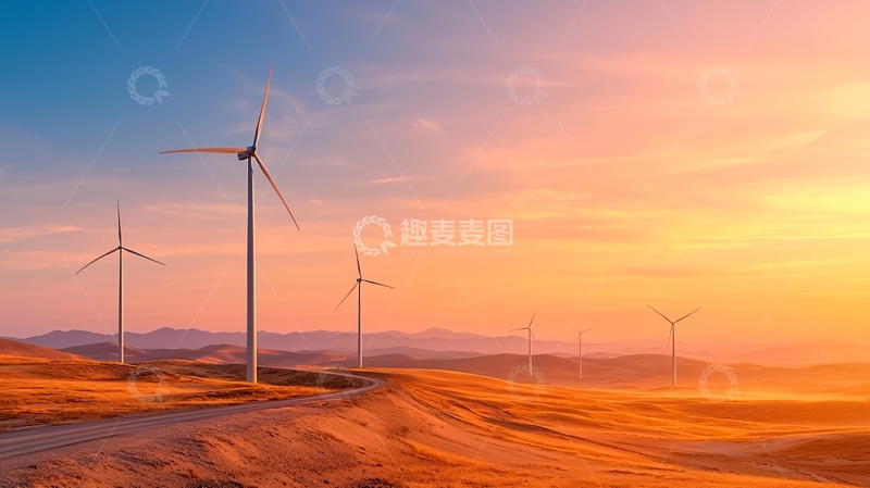 高清大图下载【趣麦麦图】日落时分高清图片