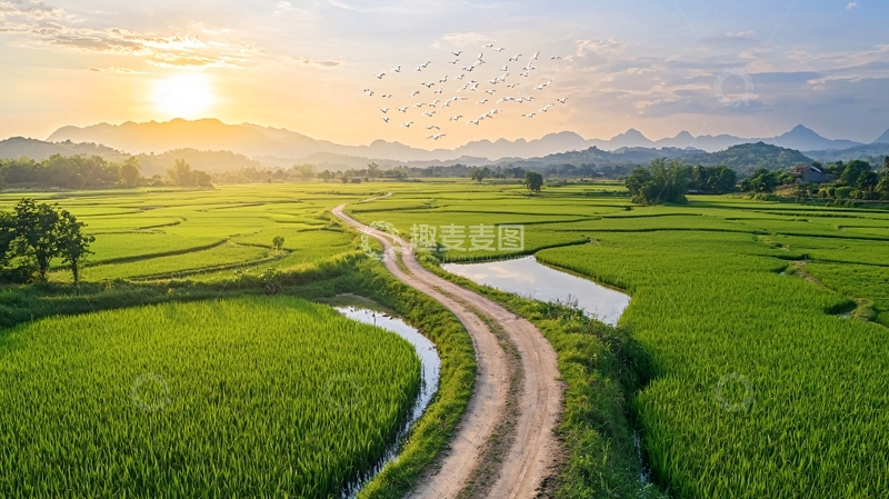 高清大图下载【趣麦麦图】田园风光高清图片