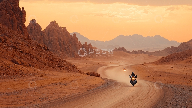 高清大图下载【趣麦麦图】日落时分高清图片