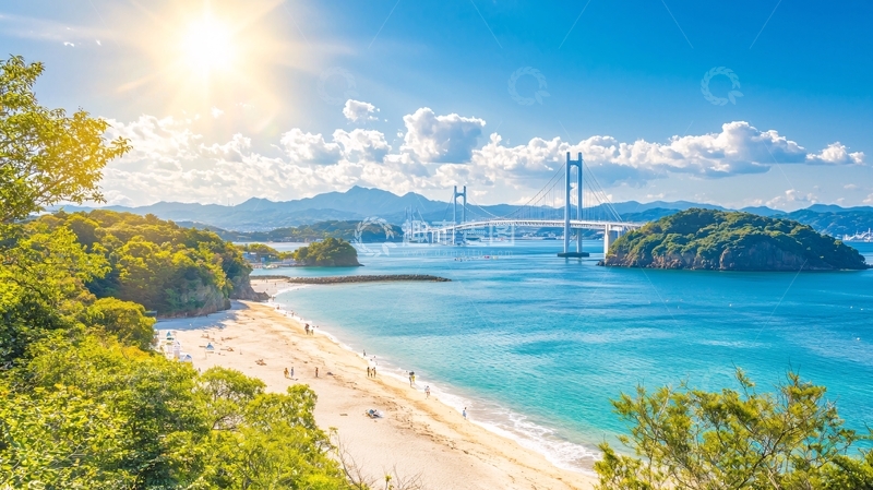 高清大图下载【趣麦麦图】美丽海滩高清图片