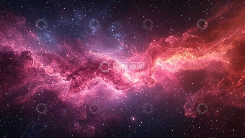 高清大图下载【趣麦麦图】星云般的宇宙
