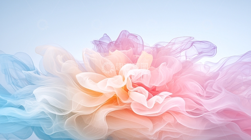 高清大图下载【趣麦麦图】梦幻般的彩色烟雾弥漫