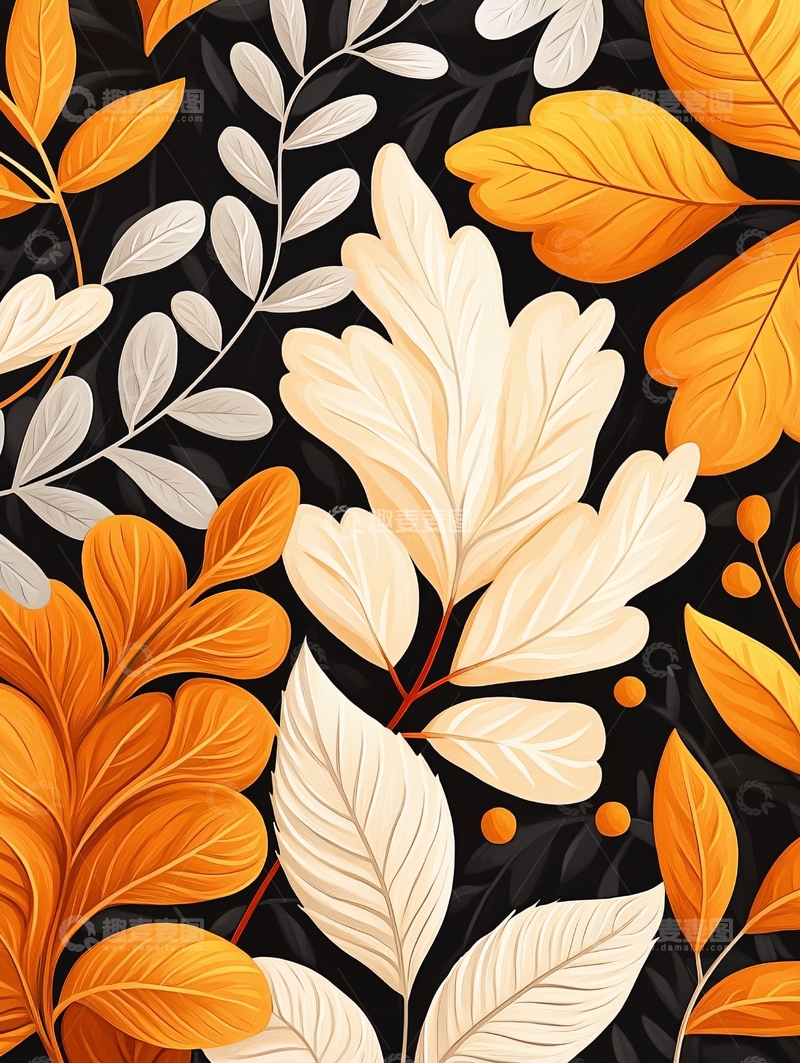 高清大图下载【趣麦麦图】秋季叶子高清图片