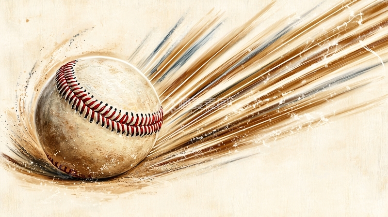 高清大图下载【趣麦麦图】动感棒球运动瞬间