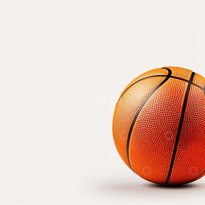 高清大图下载【趣麦麦图】篮球运动用品素材背景图