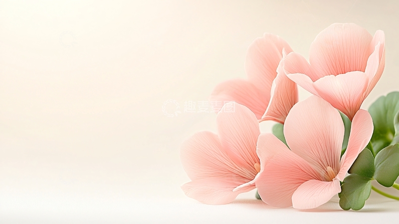 高清大图下载【趣麦麦图】粉色仙客来高清图片