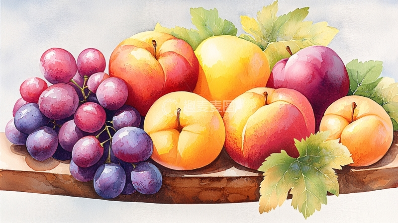 高清大图下载【趣麦麦图】一堆新鲜诱人的水果