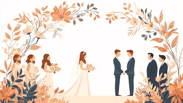婚礼场景高清图片