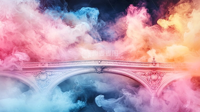 高清大图下载【趣麦麦图】梦幻桥梁高清图片