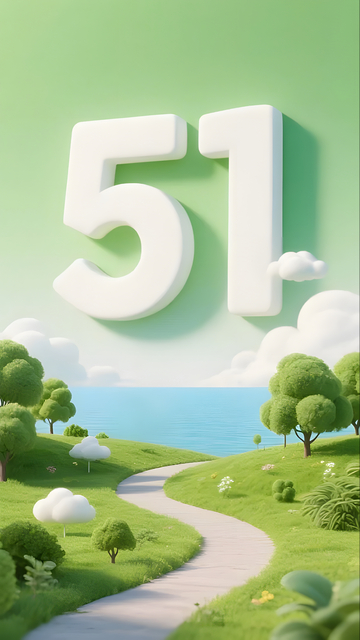 五一出游自然田园风景插画绿色出行宣传图