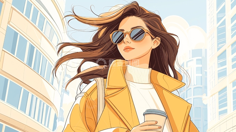 高清大图下载【趣麦麦图】时尚女性高清图片