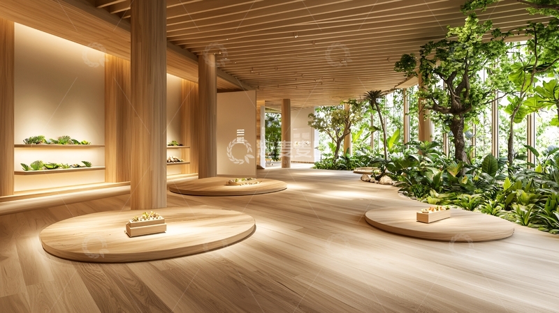 高清大图下载【趣麦麦图】日式简约风禅意空间