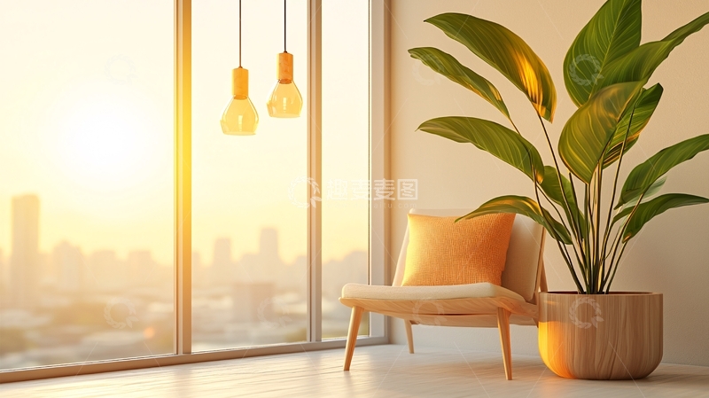 高清大图下载【趣麦麦图】明亮室内高清图片