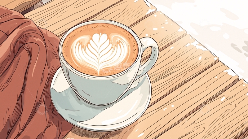 高清大图下载【趣麦麦图】热咖啡高清图片