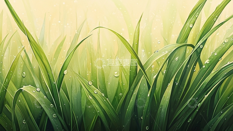 高清大图下载【趣麦麦图】清新草地高清图片