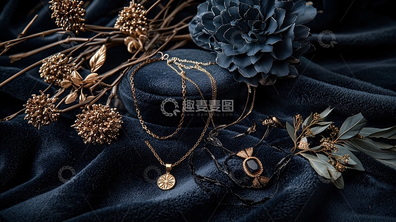 高清大图下载【趣麦麦图】精美珠宝首饰静物图