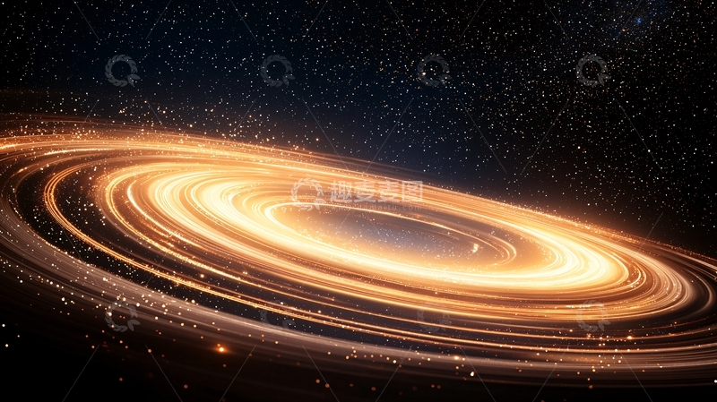 高清大图下载【趣麦麦图】星系旋转动态效果背景