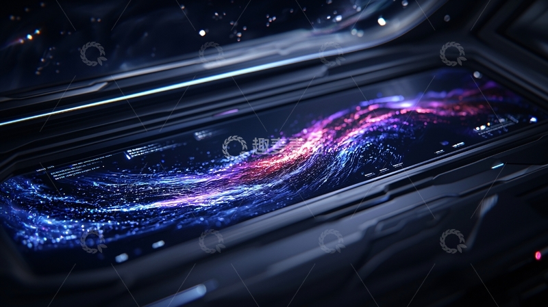 高清大图下载【趣麦麦图】科幻未来星空