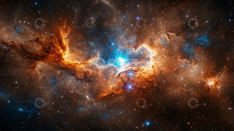 高清大图下载【趣麦麦图】壮丽星云高清图片