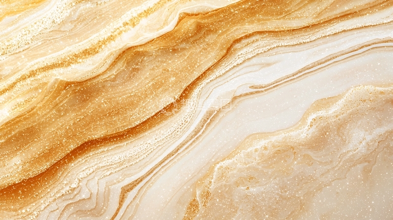 金色大理石纹理背景